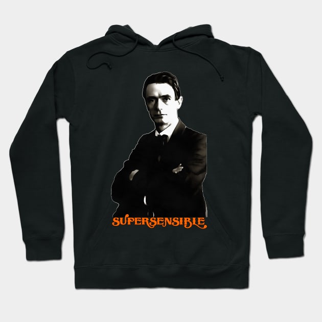 Rudolf Steiner - Supersensible philosophy, occult, metaphysics, esoteric, wisdom, spirituality, science Hoodie by AltrusianGrace